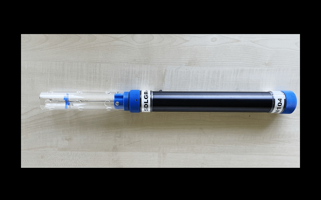 海中高精度白金プローブ温度ロガー(分解能0.001°)model SDLGR_mKT